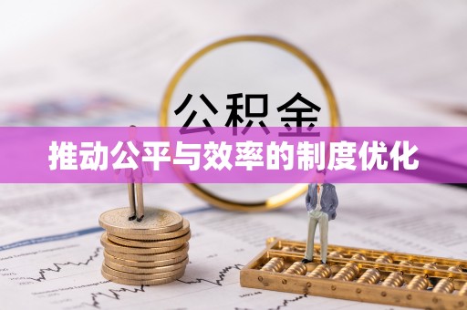埌东推动公平与效率的制度优化