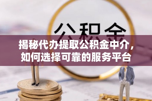 埌东揭秘代办提取公积金中介，如何选择可靠的服务平台