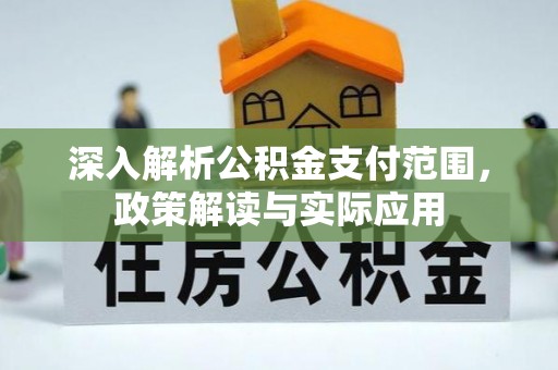 埌东深入解析公积金支付范围，政策解读与实际应用