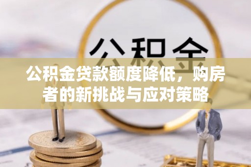 埌东公积金贷款额度降低，购房者的新挑战与应对策略