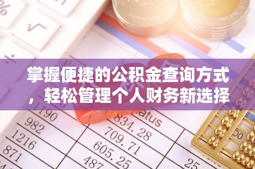 埌东掌握便捷的公积金查询方式，轻松管理个人财务新选择