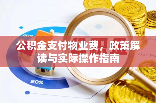 埌东公积金支付物业费，政策解读与实际操作指南